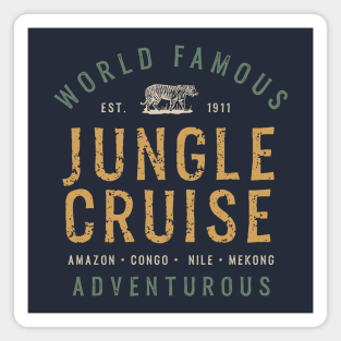 World Famous Jungle Cruise Magnet